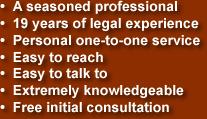 Reasons to choose Dan the Lawyer